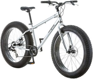 Mongoose Men’s Banish 2.0 White Hybrid Bicycle