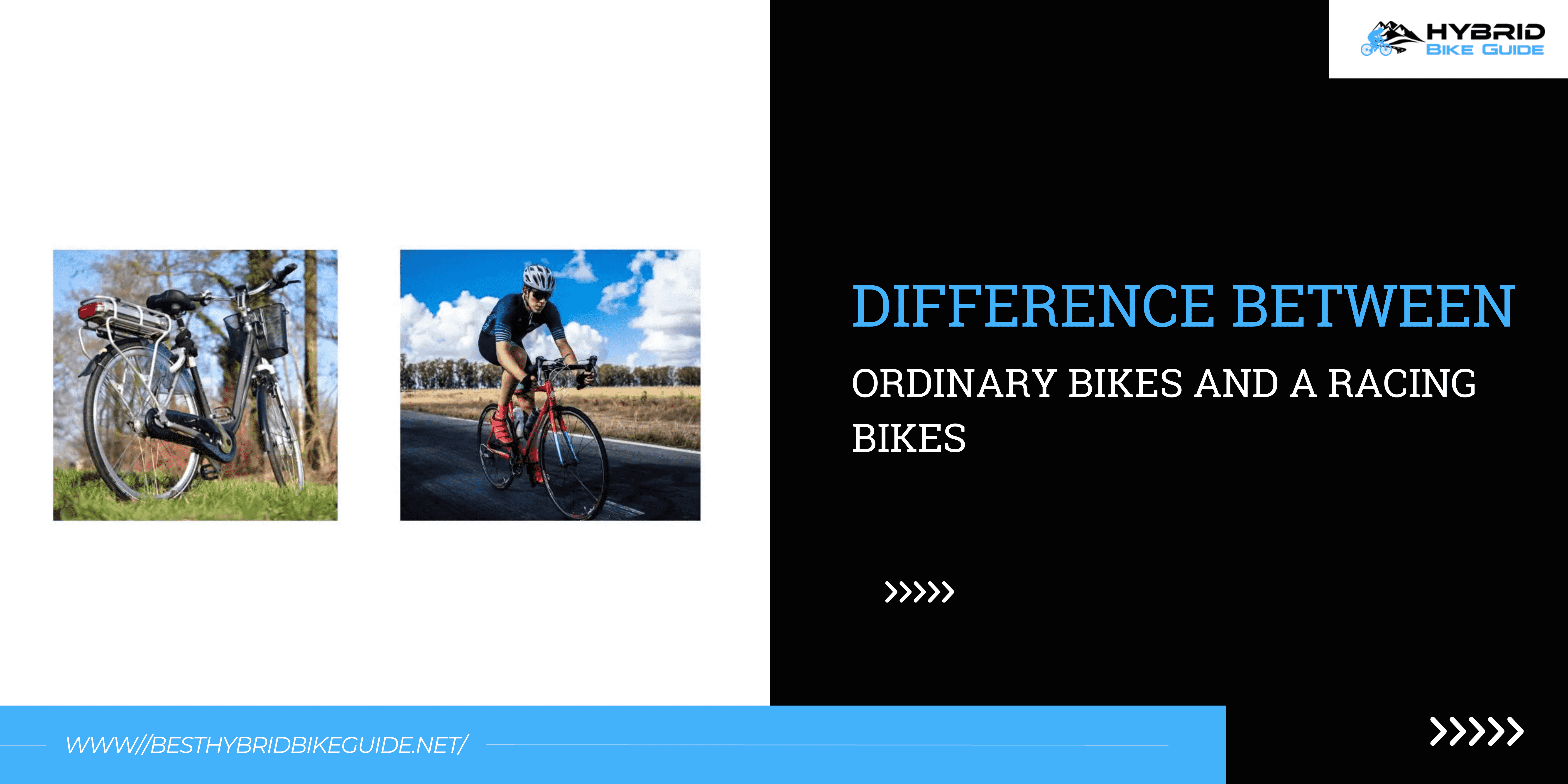 Ordinary Bike VS Racing Bike